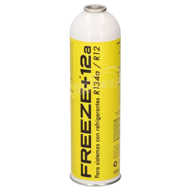 Gas circuito refrigeración sustituto R12, R134A.