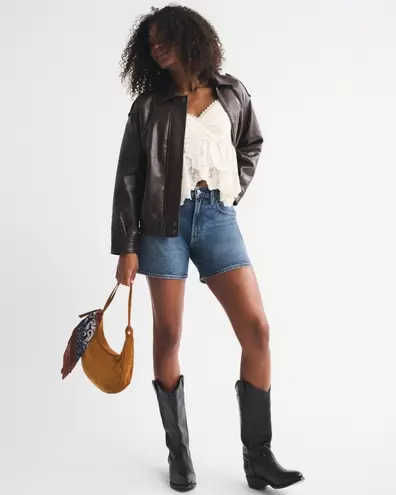 Curve Love High Rise Dad Short