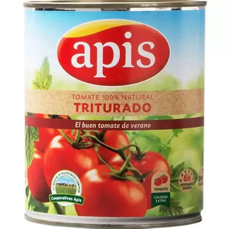 Tomate triturado Apis 800 g.