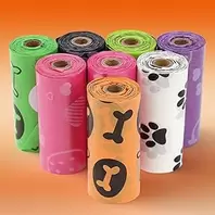 120 Rolls Dog Cleaning Bags Pet Supplies Dog Cleaning Bags