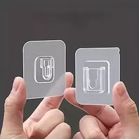 10 Ultra Strong Clear Wall Hooks with Easy Install Suction Cups for Kitchen and Bathroom Storage, Heavy Duty Solution for Hanging Towels, Bags and More