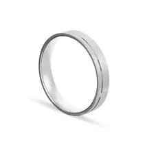 Alianza de plata Fantasy Ranuras de 4 MM