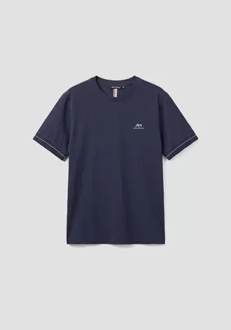 CAMISETA REGULAR FIT DE PUNTO DE ALGODÓN CON LOGOTIPO