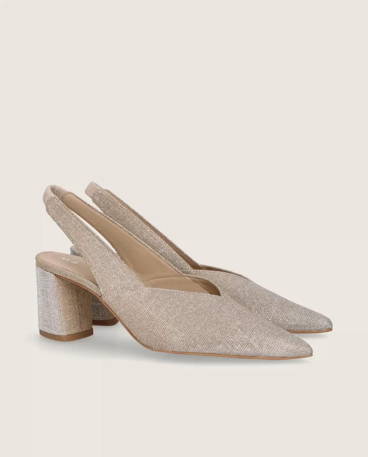 Phoebe Silver Salon Woven Metallics