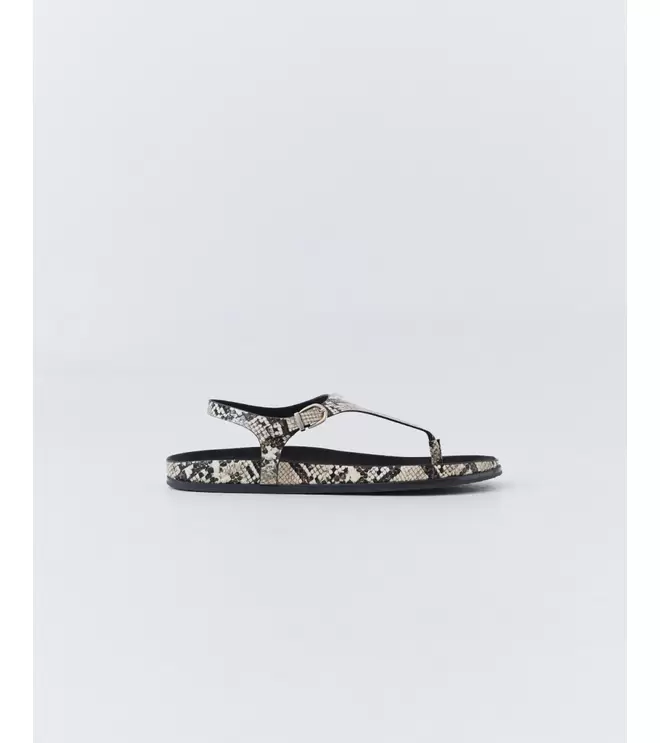 SANDALIA ESTAMPADO SERPIENTE