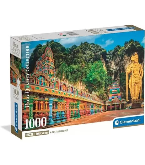 PUZZLE 1000 PIEZAS PAINTED BATU CAVES