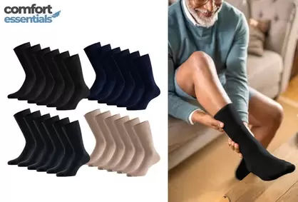 6 pares de calcetines para diabéticos