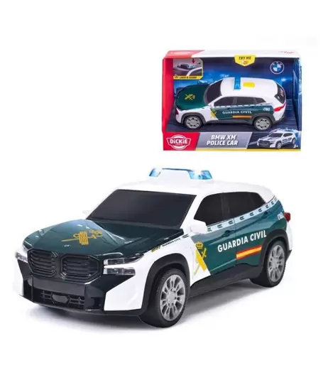 COCHE GUARDIA CIVIL BMW XM 15 CM CON LUZ Y SONIDO