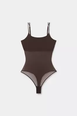 Body de Tul Tirantes Finos