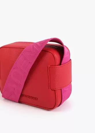 Contrast Strap Nylon Crossbody