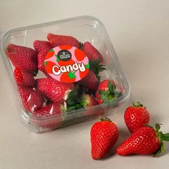 Maduixot Candy safata 400g