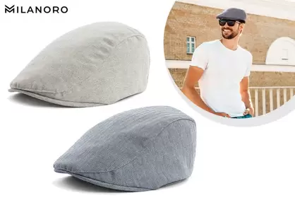 Gorra plana de verano