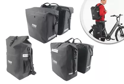 Alforjas impermeables de gran capacidad