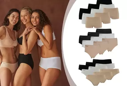 Conjunto de 3 braguitas, hipsters o slips maxi