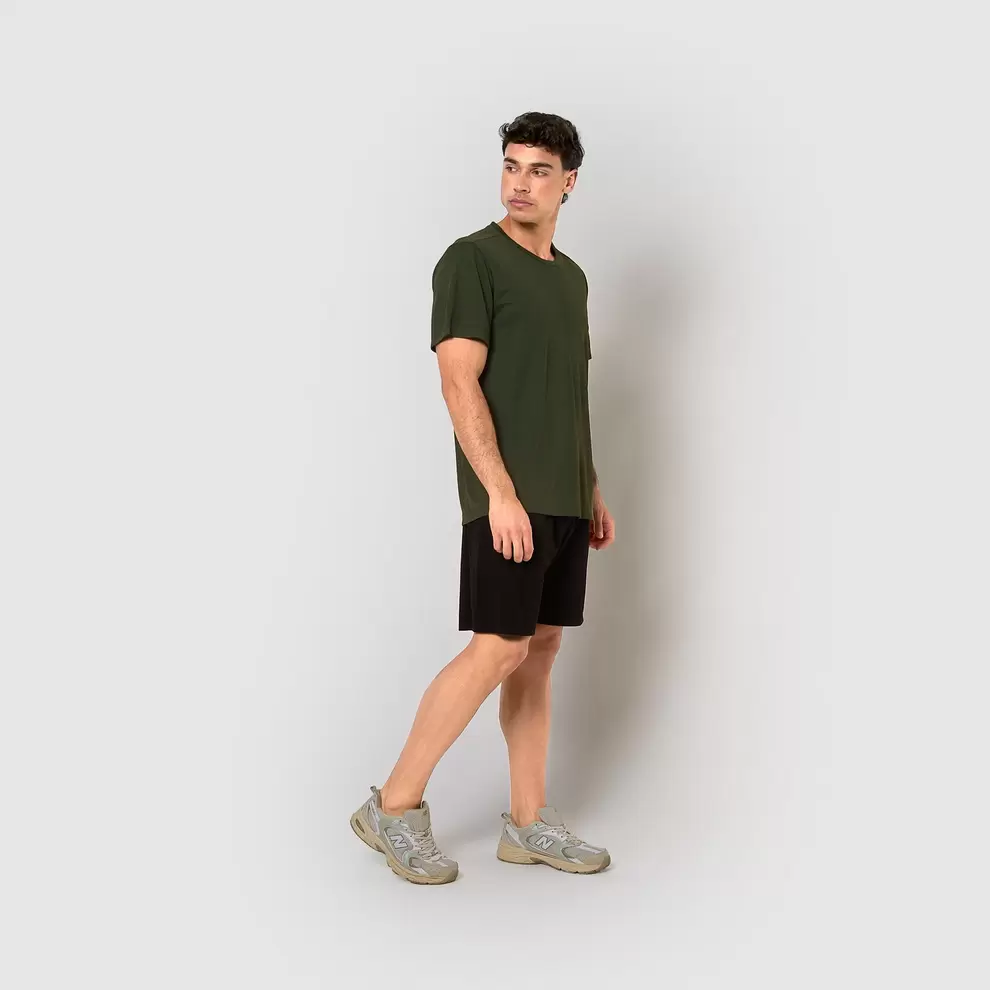 Pantalón corto deportivo técnico hombre liso