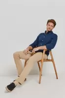 Camisa lisa manga larga