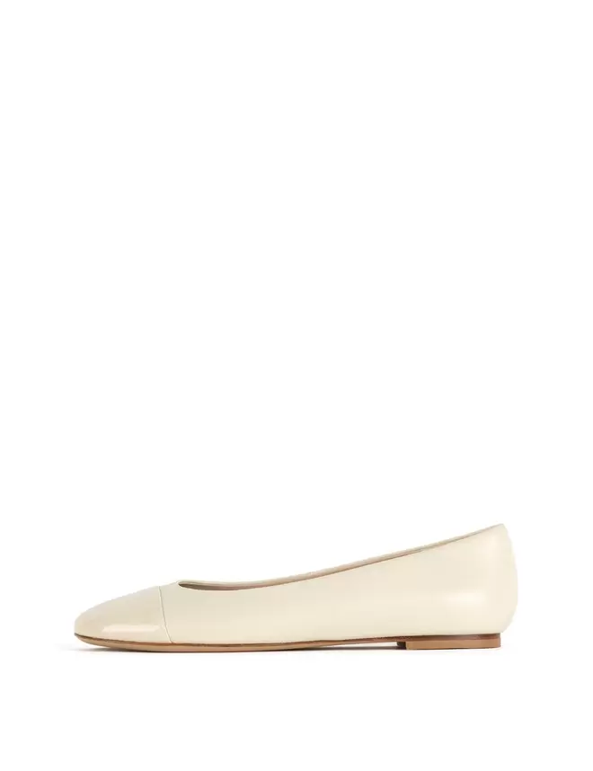 RUN Charol naplak beige