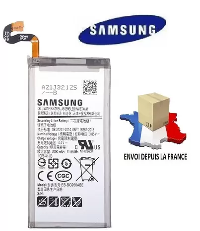 Batterie Original Samsung Galaxy S8 EB-BG950ABE EB-BG950ABA 3000mAh Battery