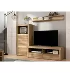 Mueble de Comedor, Mueble Salón, Acabado en Color Cañón, Medidas: 201 cm...