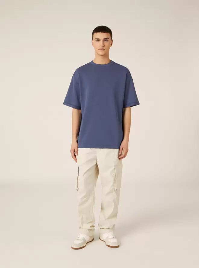 Camiseta de felpa oversize