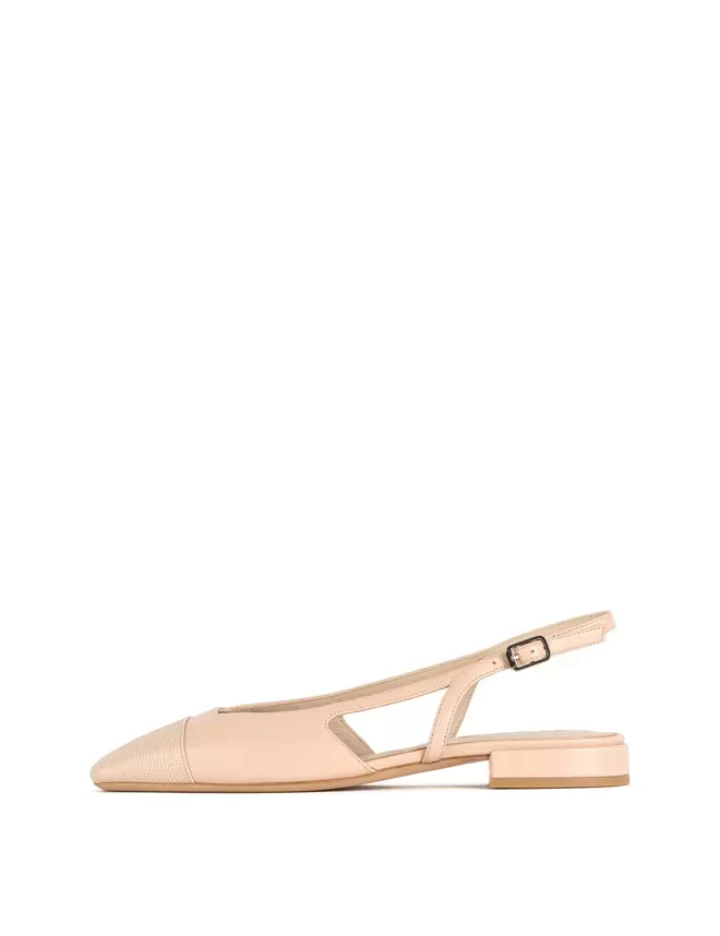 SAMOA Piel grabada lagarto nude