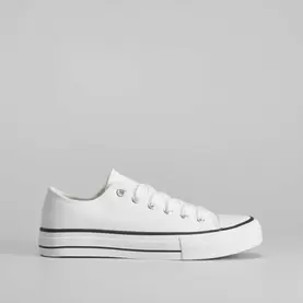 Zapatilla puntera lona NYC