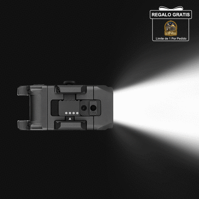 PL X Luz táctica para arma de 1200 lúmenes con doble haz