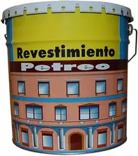 REVESTIMIENTO FACHADAS PETREO PLASTBELLA 15L PARDO