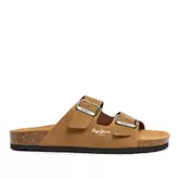 Sandalias Pepe Jeans Bio Suede Marrones