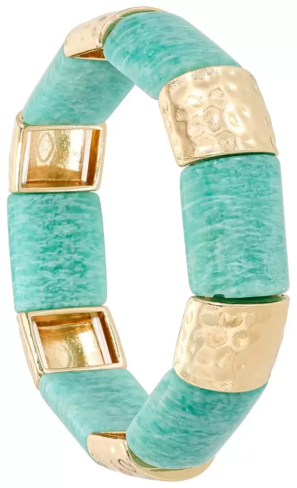 Armband - Turquoise Marb...