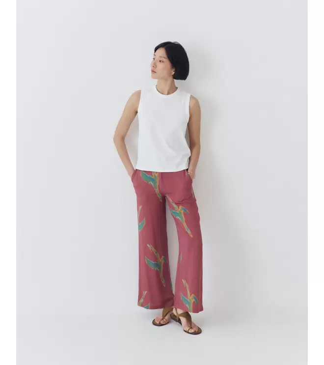 PANTALÓN WIDE LEG ESTAMPADO