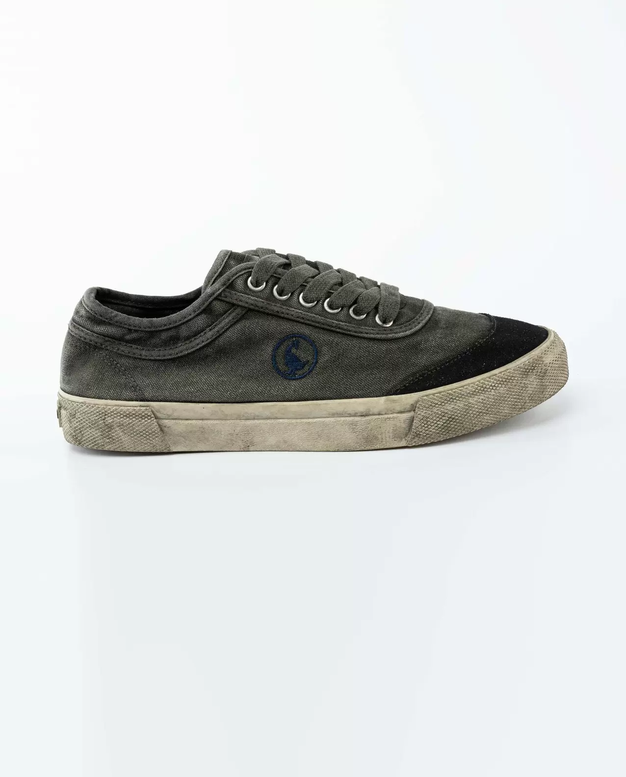 Zapatilla Squash Washed Canvas Crudo