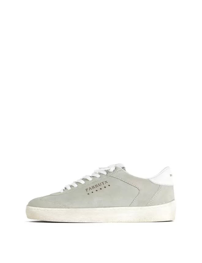 BRAVET Velour verde grisáceo