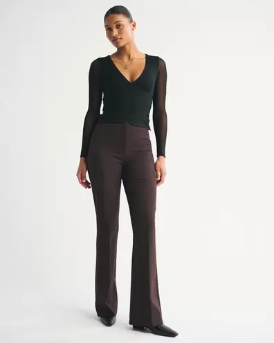Curve Love A&F Forme Bootcut Pant