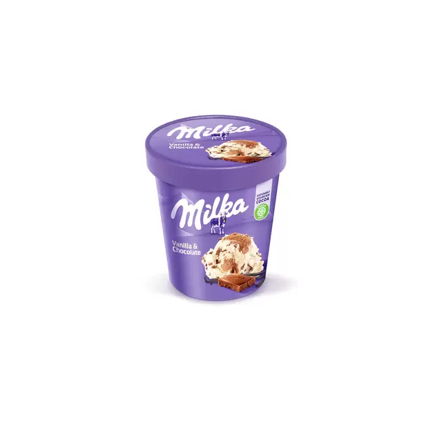 Milka Tub Vainilla Chocolate 425ml