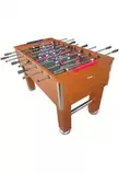 Futbolín de Salón Semiprofesional Marrón de 140x76x88 cm