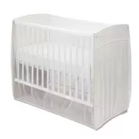 Mosquitera universal para cama plegable blanca
