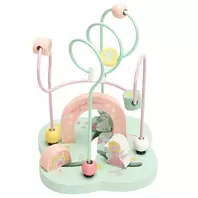 Boulier laberinto en espiral de madera Little Poesy