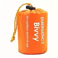 Emergency Sleeping Bag Portable Thermal Waterproof Lightweight Survival Gear with Compass