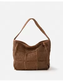 Bolso de hombro BIBA Kenett de piel