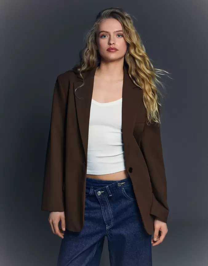 Blazer hebilla trasera