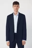 Americana traje coordinada mezcla lino