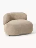 Sillón de borreguillo bouclé Alba
