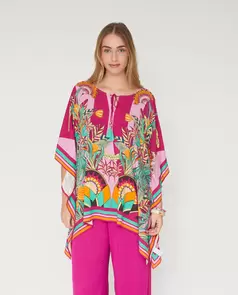 Kaftan Estampado Posicional