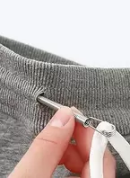 Efficient Threader Universal Rope Threader with Spring Loaded Eye, Ideal for Home Sewing & Spring Loaded Elastic Waist Multipurpose Tool, Durable Accessories, 1 Count