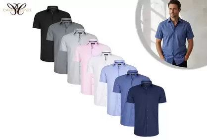 Camisas de verano de Cappuccino con mangas cortas