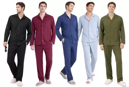 Elegante pijama para hombre