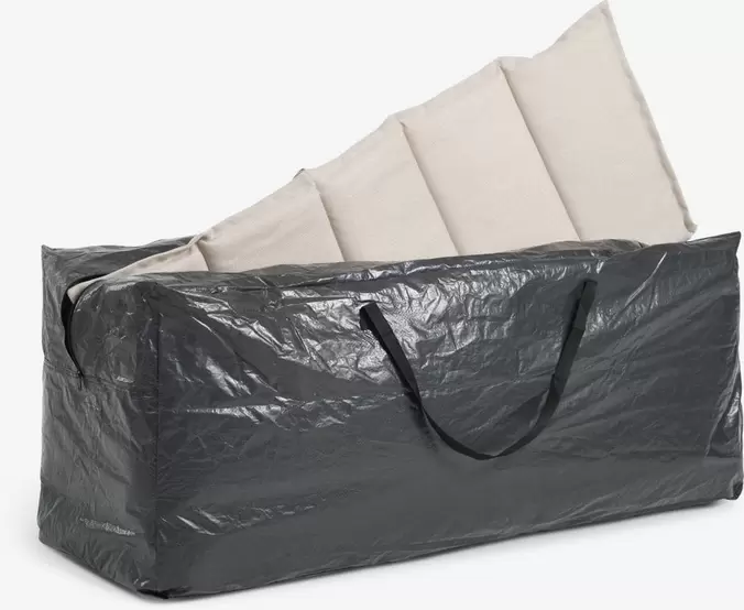 LJUVBolsa para guardar cojines LJUV A45xL125LJUVFunda para muebles de jardín LJUV A120xL215 para conjuntoDUGGFunda para sombrilla DUGG Ø30xA180DUGGFunda para muebles de jardín DUGG A70xL89 sillón exteriorDUGGFunda de muebles jardín DUGG A130xL215 para con