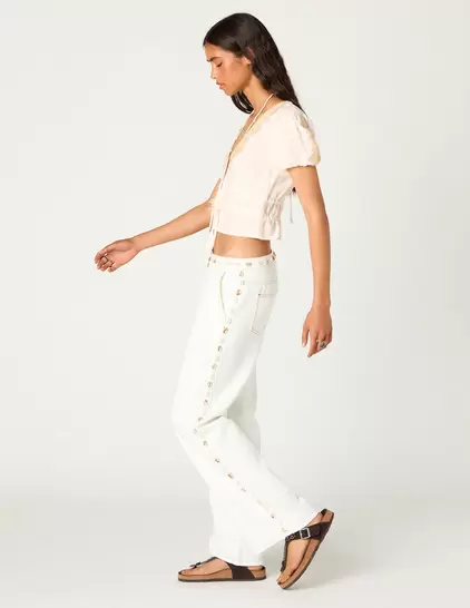 PANTALON DENIM CONCHAS