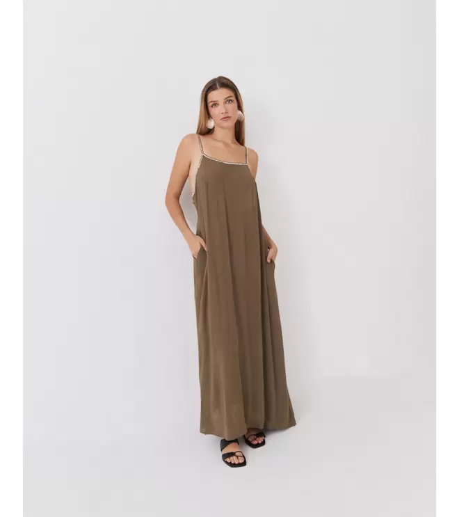 VESTIDO LARGO TIRANTES